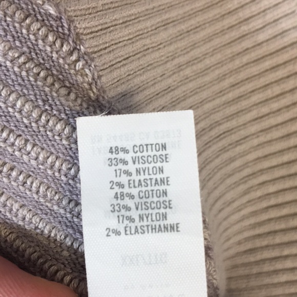 Offline By Aerie Purple Striped Quarter Zip Sweater Womens XXL Pullover - Picture 12 of 14